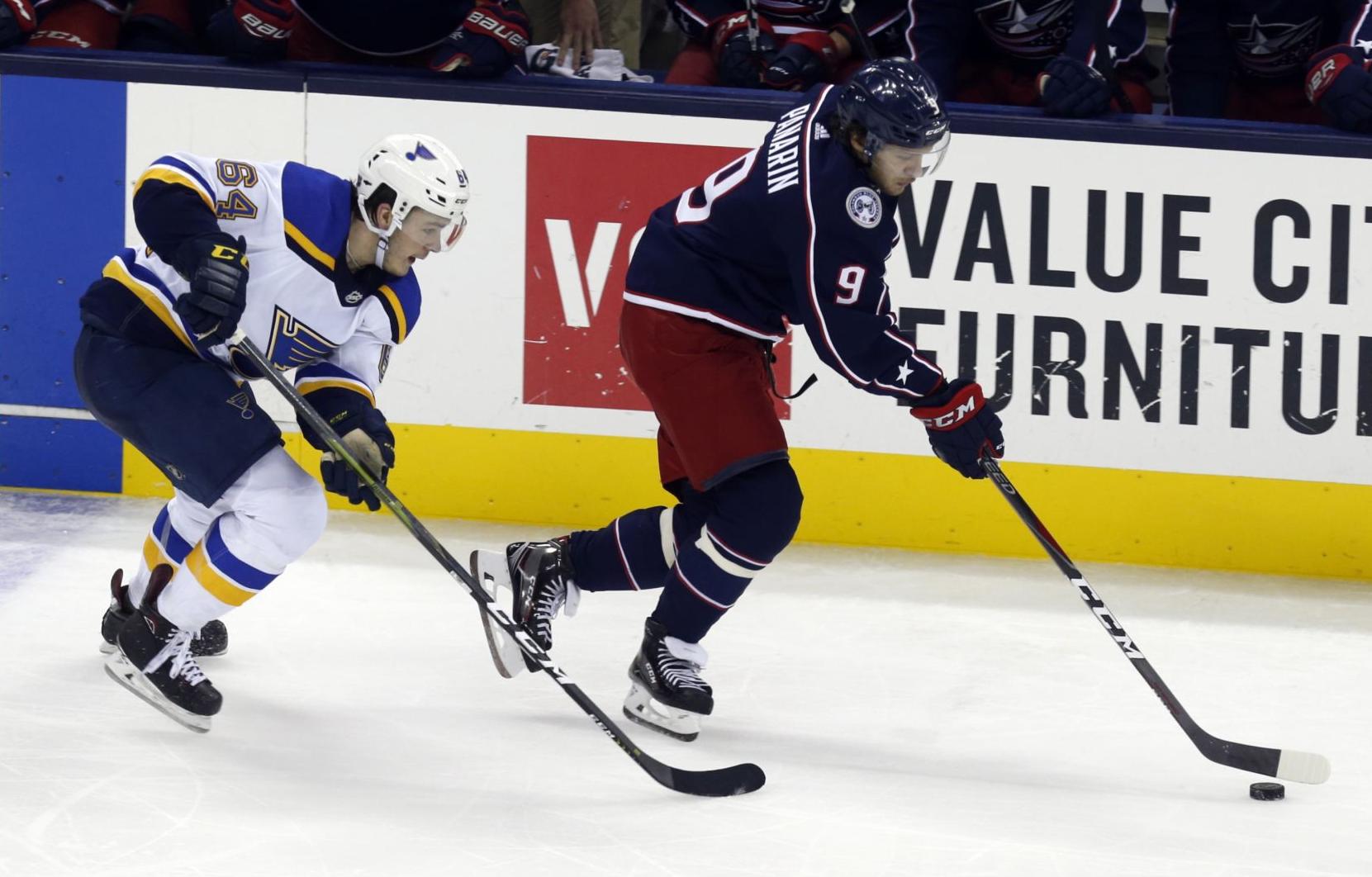 Blues Blue Jackets Hockey